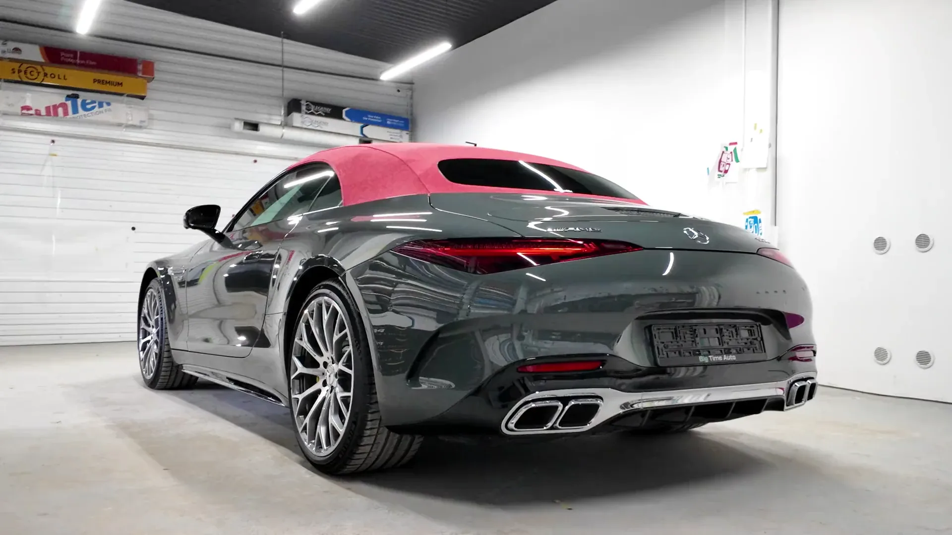 Mercedes SL в мастерской Color Car