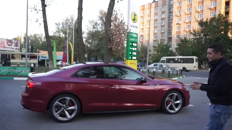 Audi S5 — винил и детейлинг