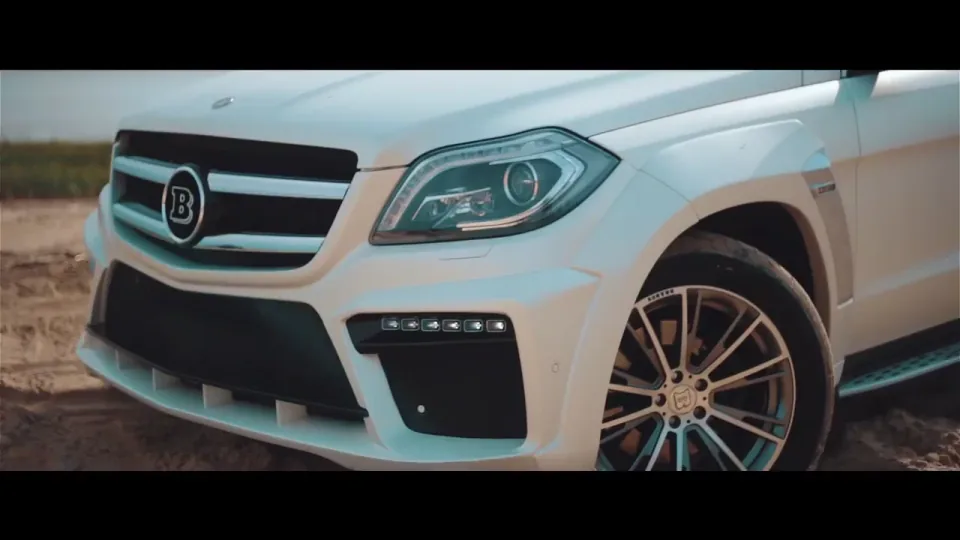 Mercedes GL — белый перламутр