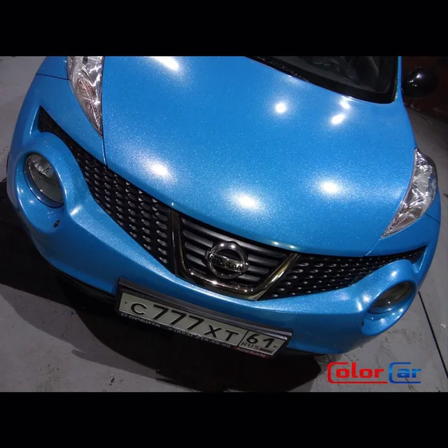 Nissan Juke — Бирюзовый металлик Hexis