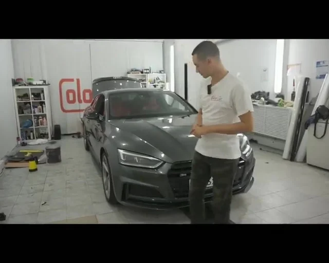Audi S5 — Винил и детейлинг