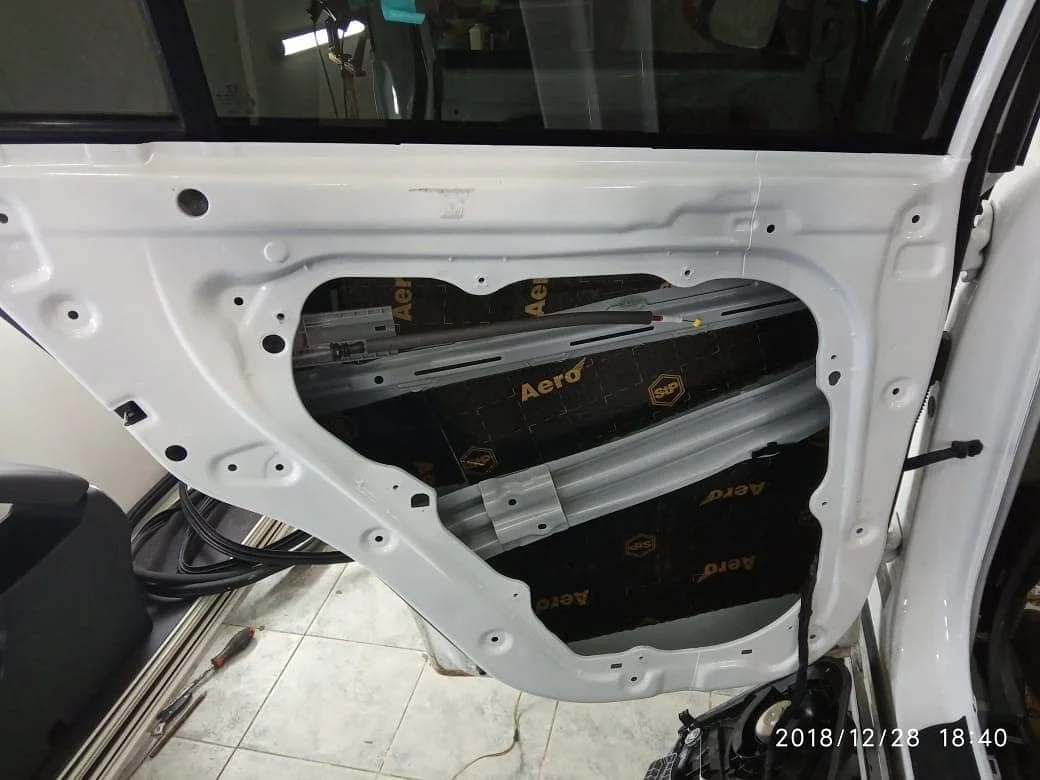 Kia Sportage — Шумоизоляция STP