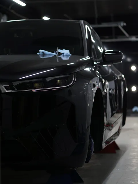 BMW iX — Полировка и керамическое покрытие