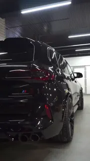 BMW X6 M — Регулярный уход за оклеенным кузовом, кадр 1