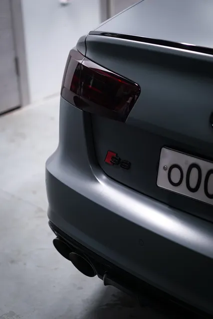 Audi RS 6 — Винил Oracal и сатиновая защита передней части, кадр 12