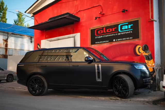 Land Rover Range Rover — Полная оклейка сатиновым полиуретаном