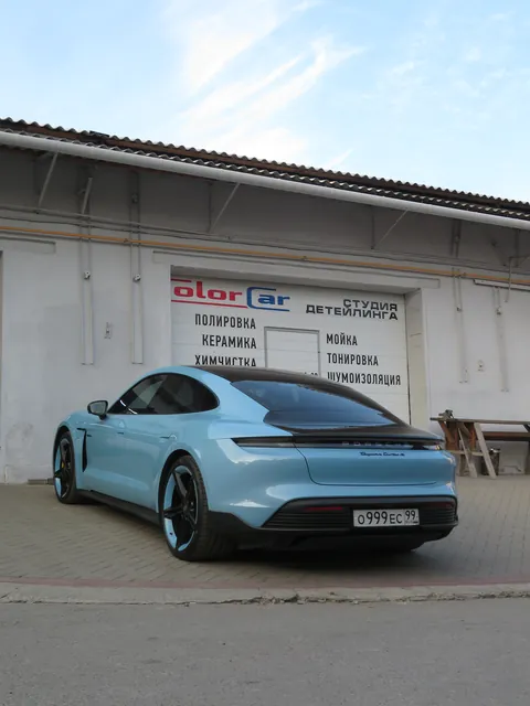 Porsche Taycan — Защита электромобиля, кадр 11