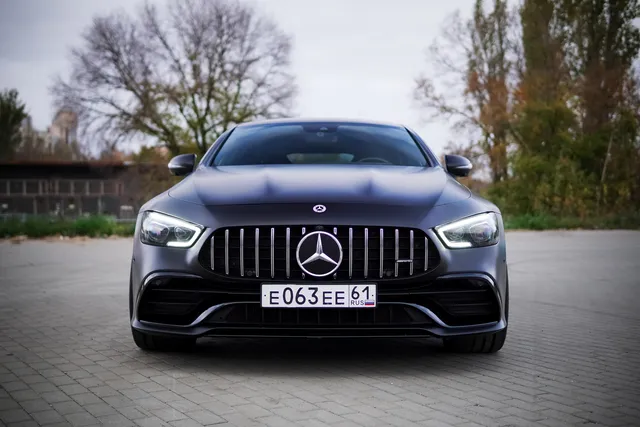 Mercedes-Benz AMG GT 63 S — Чёрный сатин и шумоизоляция, кадр 11