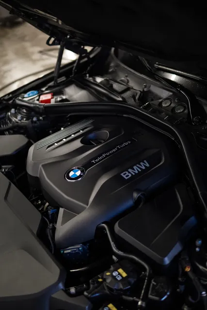 BMW 3 Series — Полировка и уход за моторным отсеком, кадр 2
