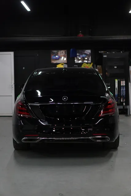 Mercedes-Benz Maybach S-Class — Полировка и защита лобового стекла, кадр 3