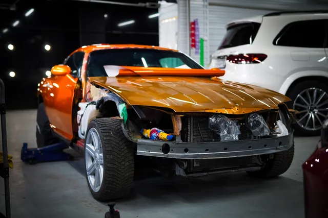 Chrysler Crossfire — Винил под прозрачным полиуретаном, кадр 14