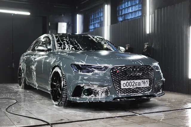 Audi S6 — Сатиновый Nardo Grey, кадр 11