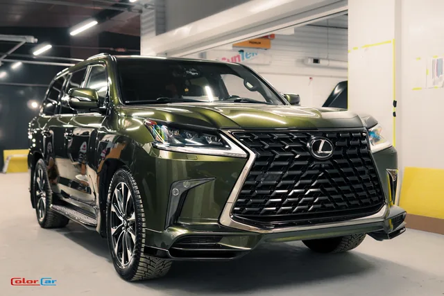Lexus LX 570 — Полировка редкого цвета