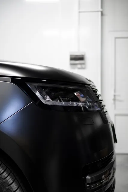 Land Rover Range Rover — Полная оклейка сатиновым полиуретаном, кадр 4