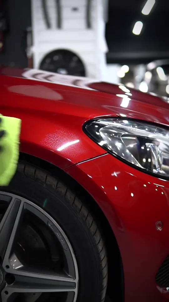 Mercedes-Benz C-Class — Полировка и керамическое покрытие