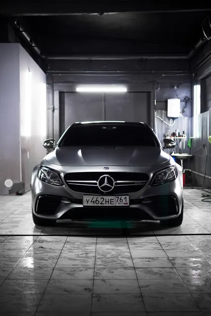 Mercedes-Benz S-Class — Регулярный уход за матовым кузовом
