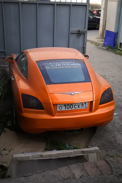 Chrysler Crossfire — Винил под прозрачным полиуретаном, кадр 13