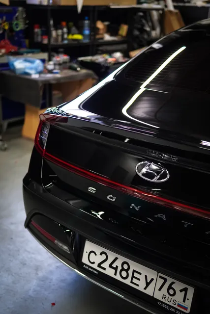 Hyundai Sonata — Полировка кузова, кадр 13