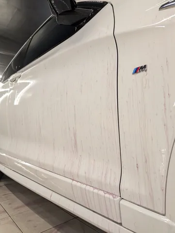 Очистка боковой части кузова BMW X4, кадр 7