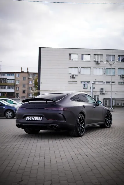 Mercedes-Benz AMG GT 63 S — Чёрный сатин и шумоизоляция, кадр 12