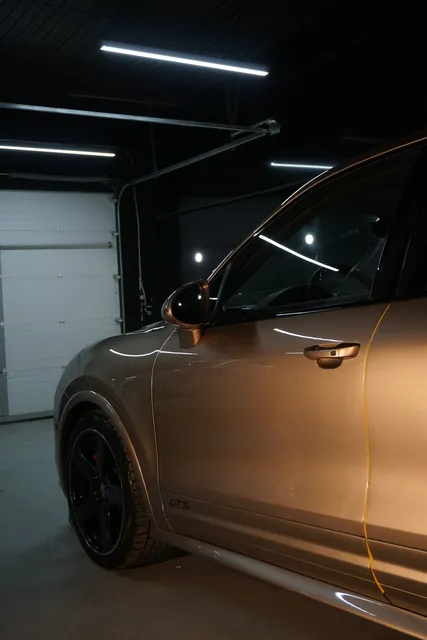 Porsche Cayenne GTS — Полировка, керамика и защита глянцевых элементов, кадр 8