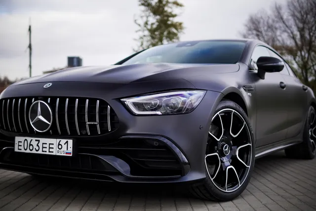 Mercedes-Benz AMG GT 63 S — Чёрный сатин и шумоизоляция, кадр 13