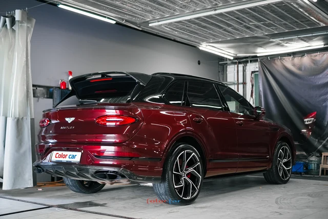 Bentley Bentayga — Коррекция плёнки и керамика, кадр 3