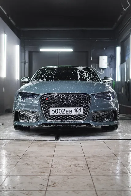 Audi S6 — Сатиновый Nardo Grey, кадр 12
